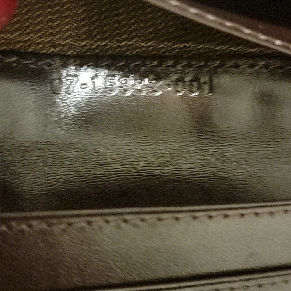 Fendi ZUCCA Monogram Canvas Leather Trim Wallet/Checkbook Cover - Picture 10 of 10